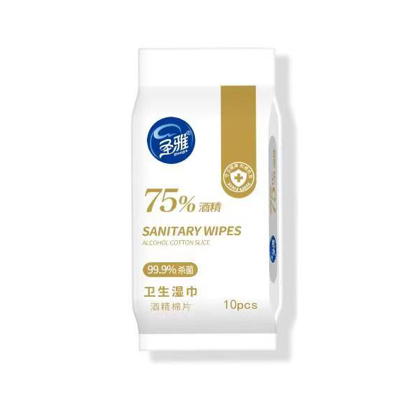 Shengya alcohol cotton sanitary wipes 10